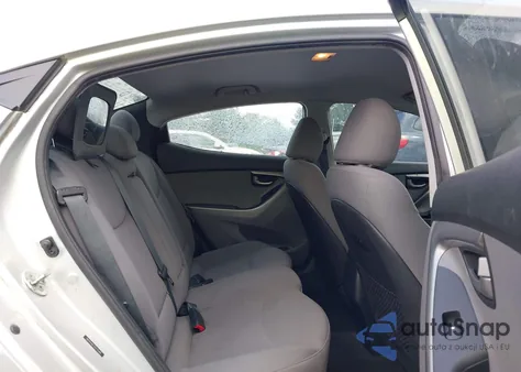 2016 Hyundai Elantra Se from USA, damaged, VIN 5NPDH4AE7GH725488